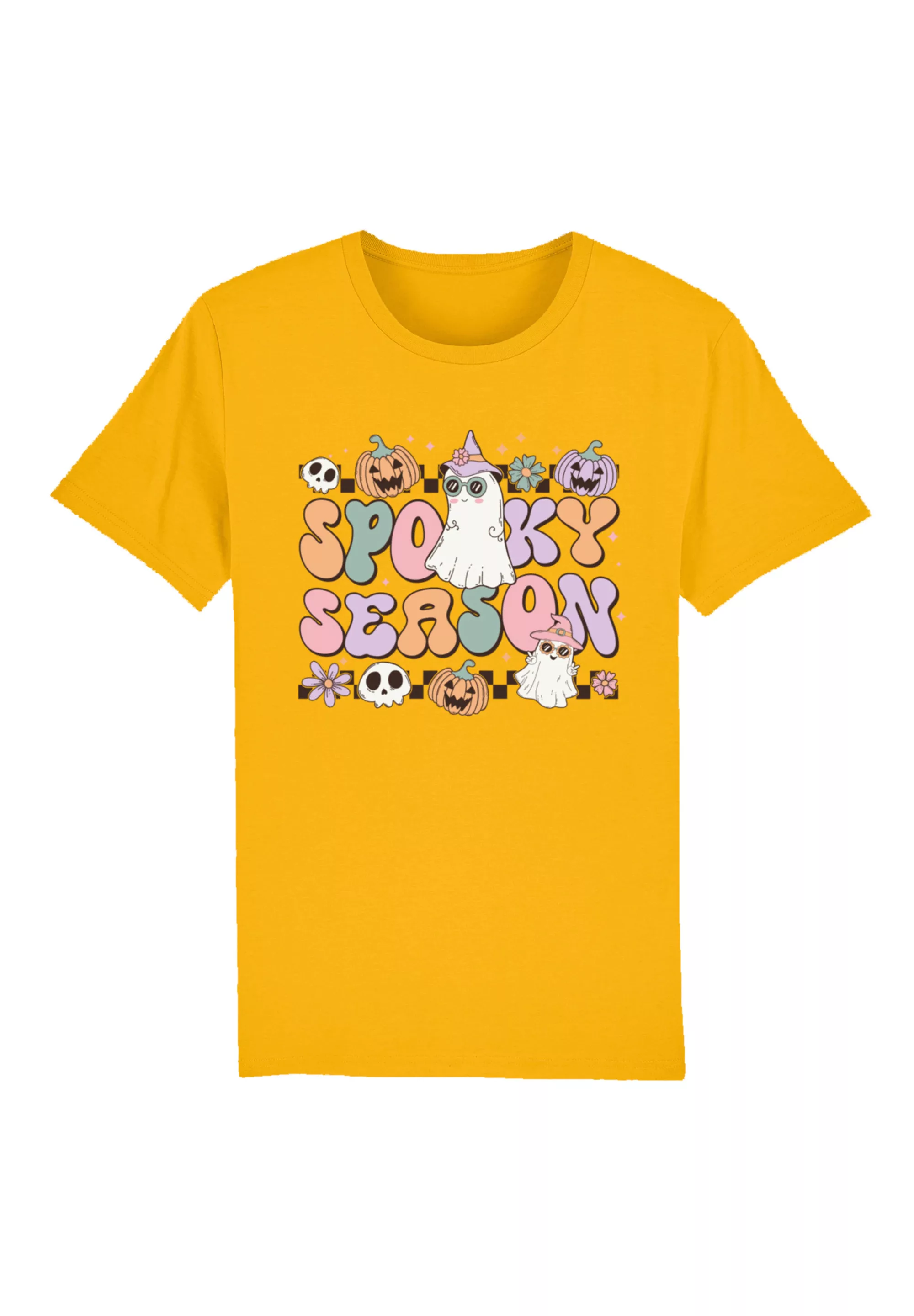 F4NT4STIC T-Shirt "Retro Halloween Spooky Season", Premium Qualität günstig online kaufen