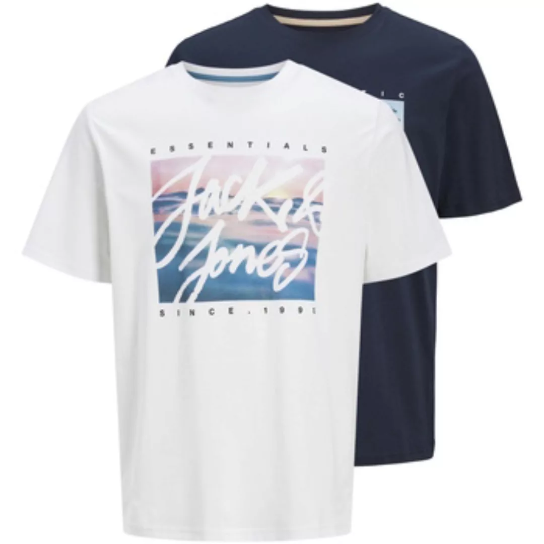 Jack & Jones  T-Shirt T-Shirt COLTON Kurzarmshirt 2er Pack günstig online kaufen