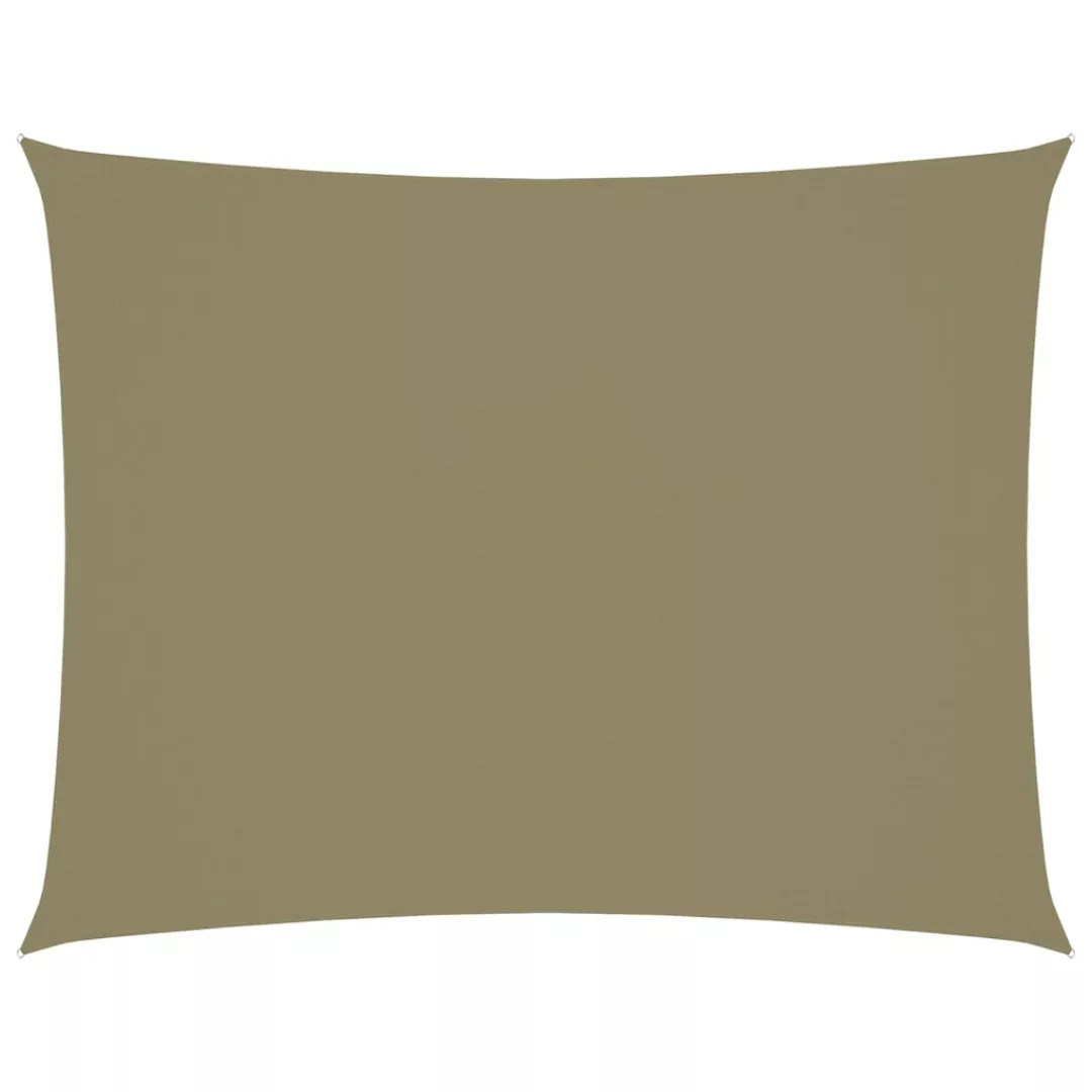 Sonnensegel Oxford-gewebe Rechteckig 2,5x4 M Beige günstig online kaufen