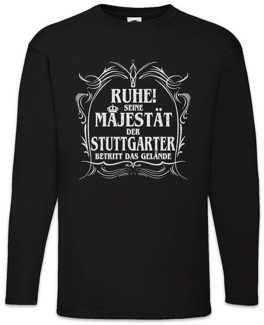 Urban Backwoods Langarmshirt Seine Majestät Der Stuttgarter Langarm T-Shirt günstig online kaufen