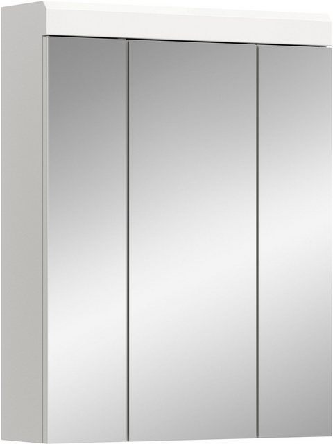 INOSIGN Badezimmerspiegelschrank Siena, Breite 60cm, 3 Spiegeltüren, 9 Fäch günstig online kaufen