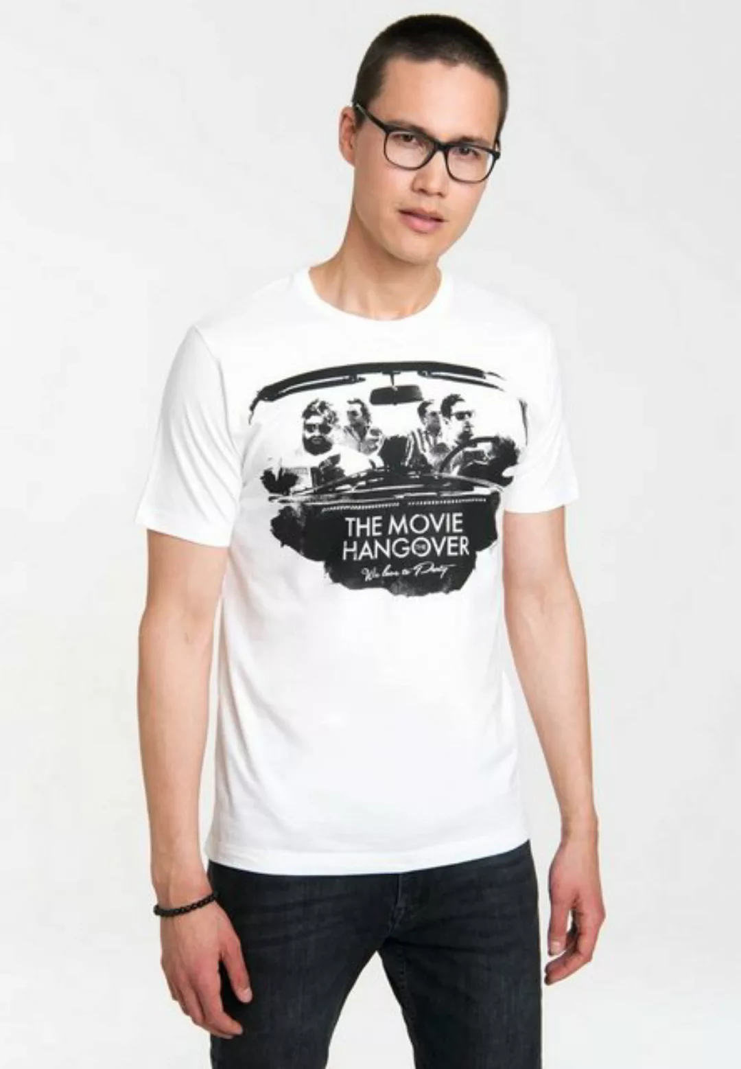 LOGOSHIRT T-Shirt Hangover mit coolem Film-Motiv günstig online kaufen