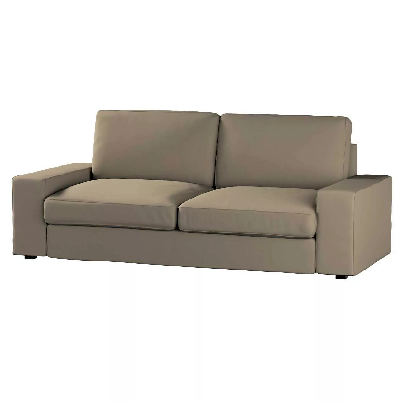 Bezug für Kivik 3-er Bettsofa, mokka, Kivik 3-er Bettsofabezug, Living II ( günstig online kaufen