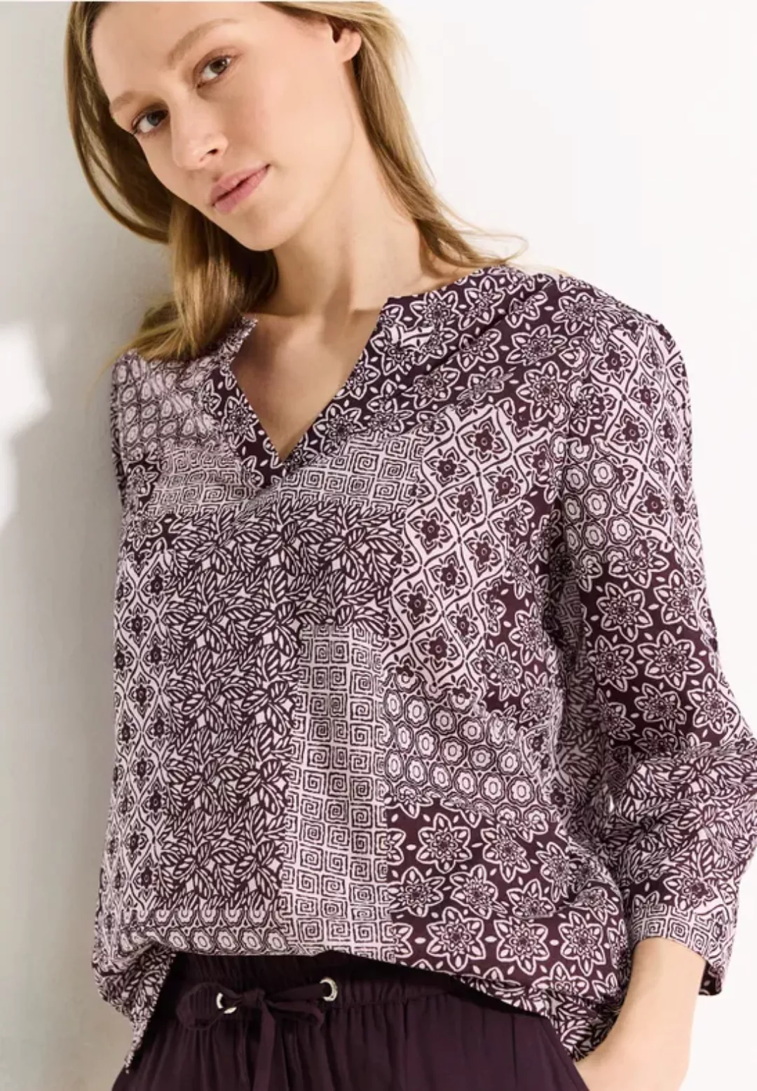Leichte Baumwoll-Bluse günstig online kaufen