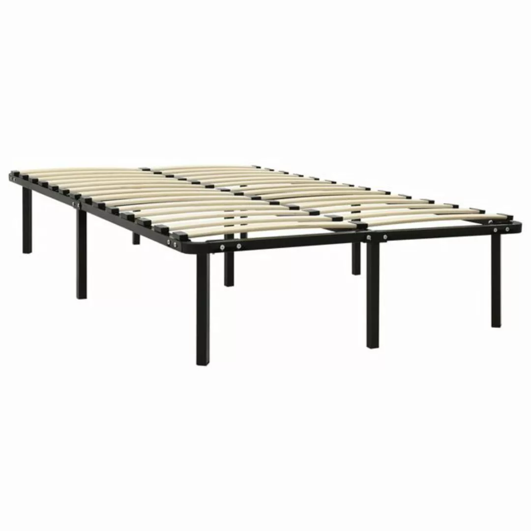 Bettgestell Schwarz Metall 120x200 Cm günstig online kaufen