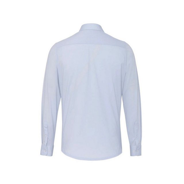 Hatico Langarmhemd blau regular fit (1-tlg) günstig online kaufen