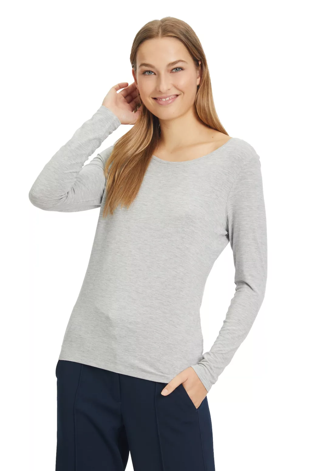 Betty&Co 3/4-Arm-Shirt "Betty & Co Basic Shirt unifarben", Form günstig online kaufen