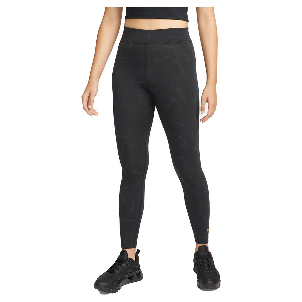 Nike Sportswear Aop Print Leggings XS Black günstig online kaufen