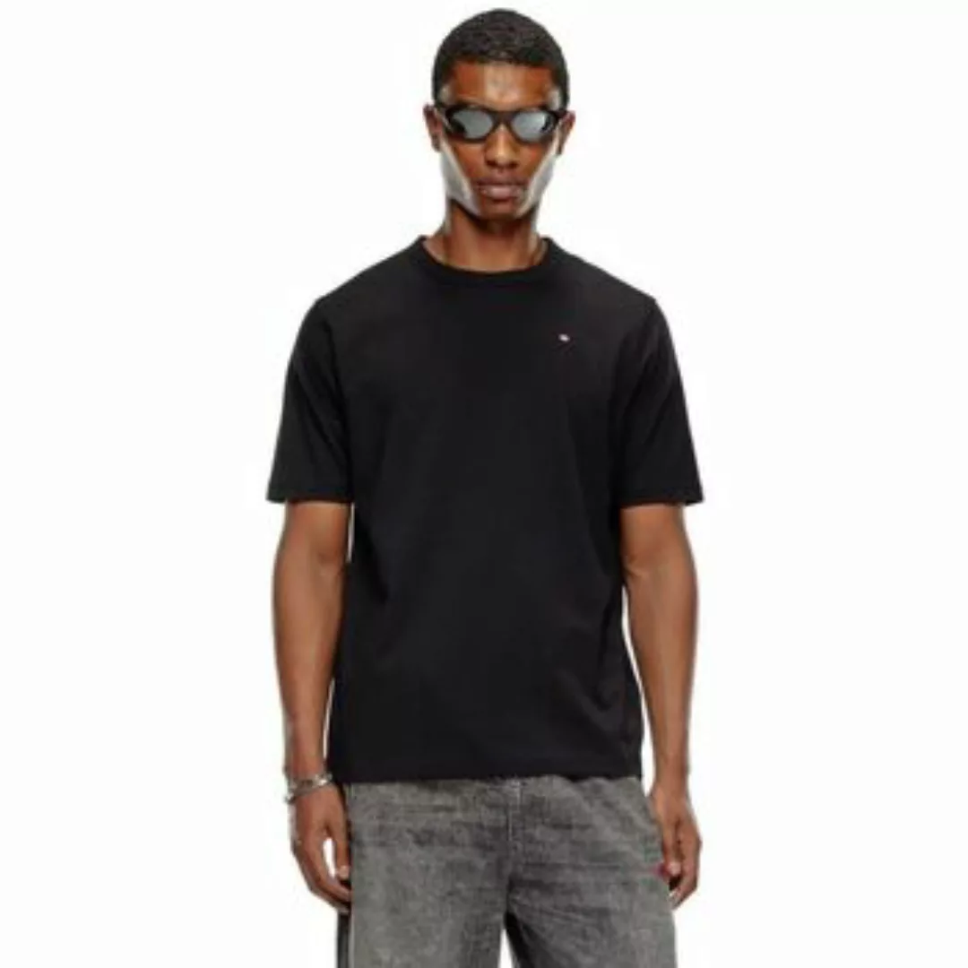 Diesel  T-Shirts & Poloshirts A14931 0NIAX - T-ADJUST-9XX BLACK günstig online kaufen