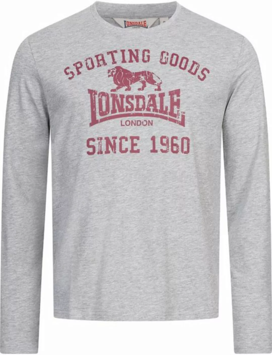 Lonsdale Longsleeve Auldearn Langarmshirt normale Passform günstig online kaufen