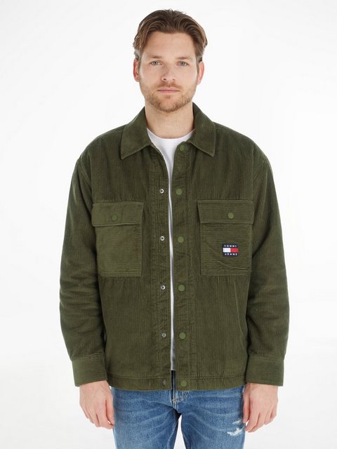 Tommy Jeans Langarmhemd TJM SHERPA LINED CORD OVERSHIRT günstig online kaufen