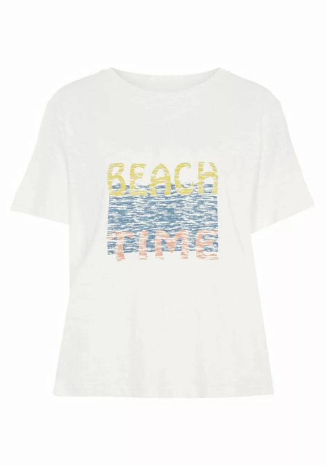 Beachtime T-Shirt, mit zwei verschiedenen Drucken günstig online kaufen