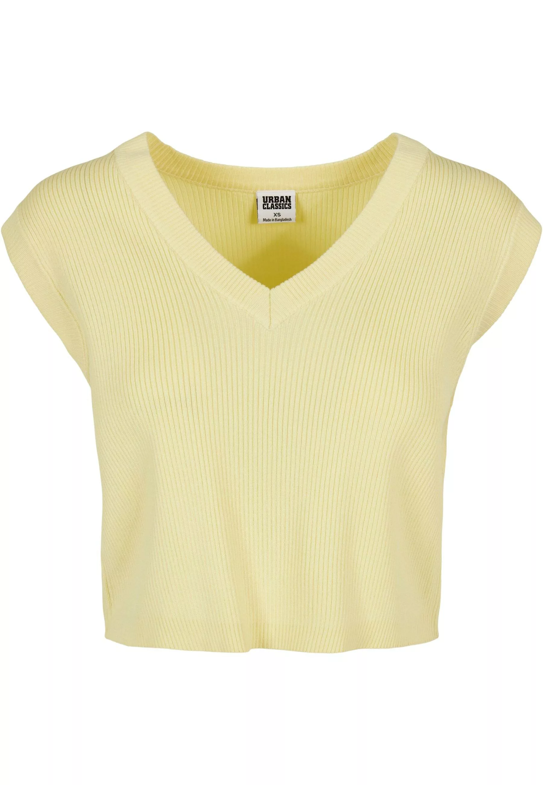 URBAN CLASSICS Rundhalspullover "Urban Classics Damen Ladies Short Knittd S günstig online kaufen