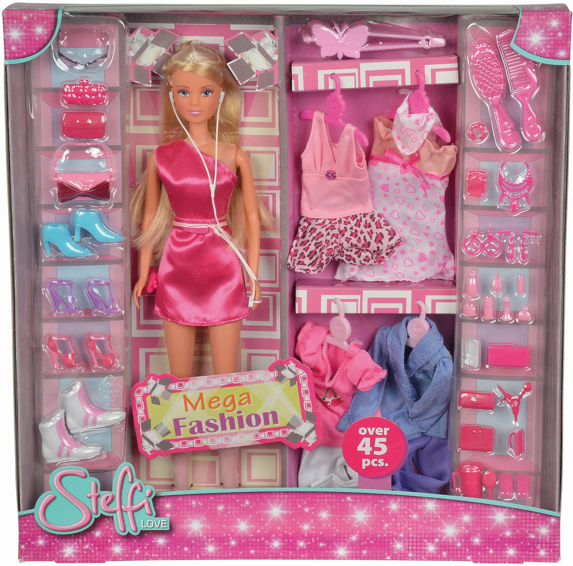 SIMBA Anziehpuppe Steffi Love Mega Fashion günstig online kaufen