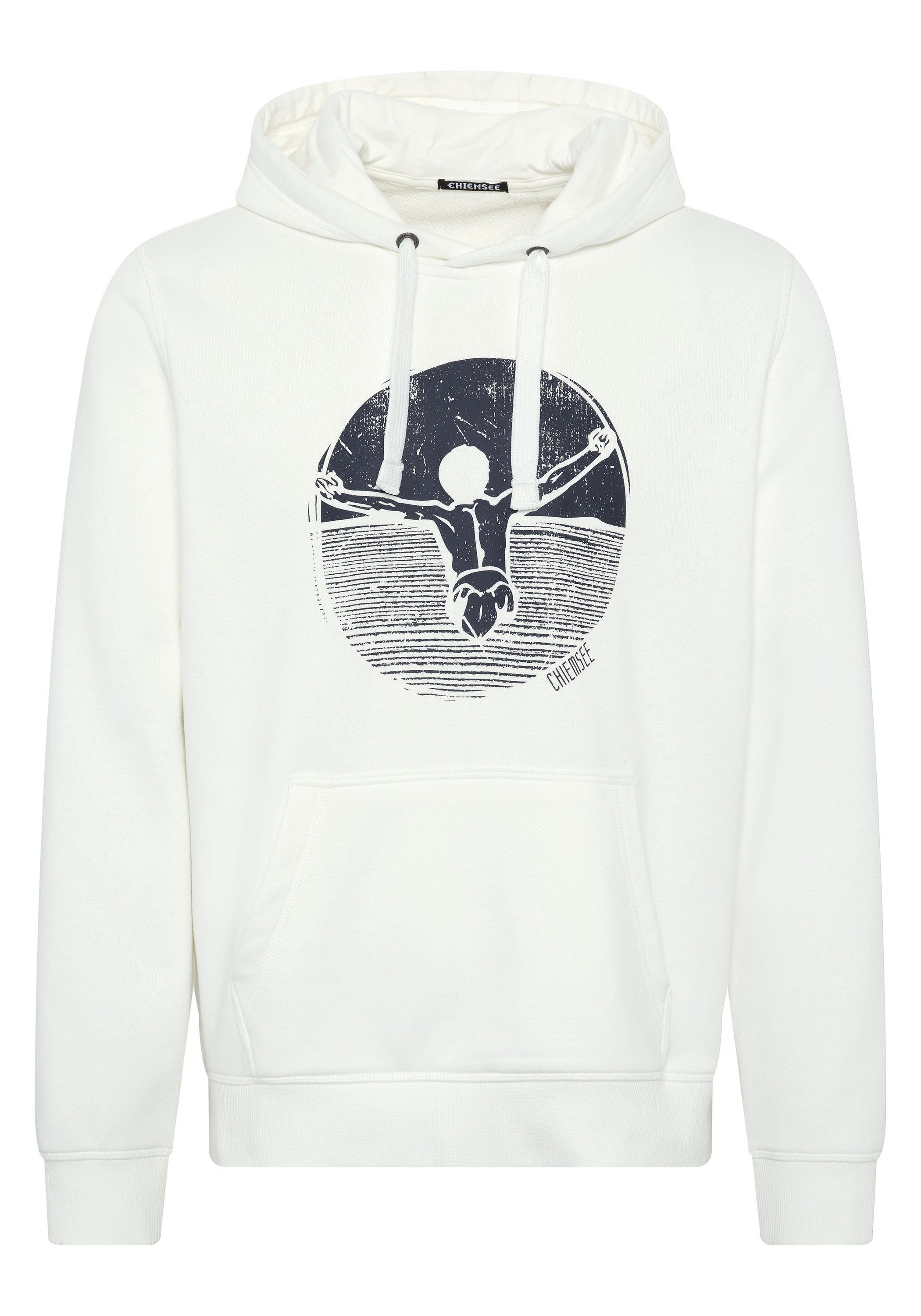 Chiemsee Kapuzensweatshirt Hoodie mit Jumper-Motiv 1 günstig online kaufen