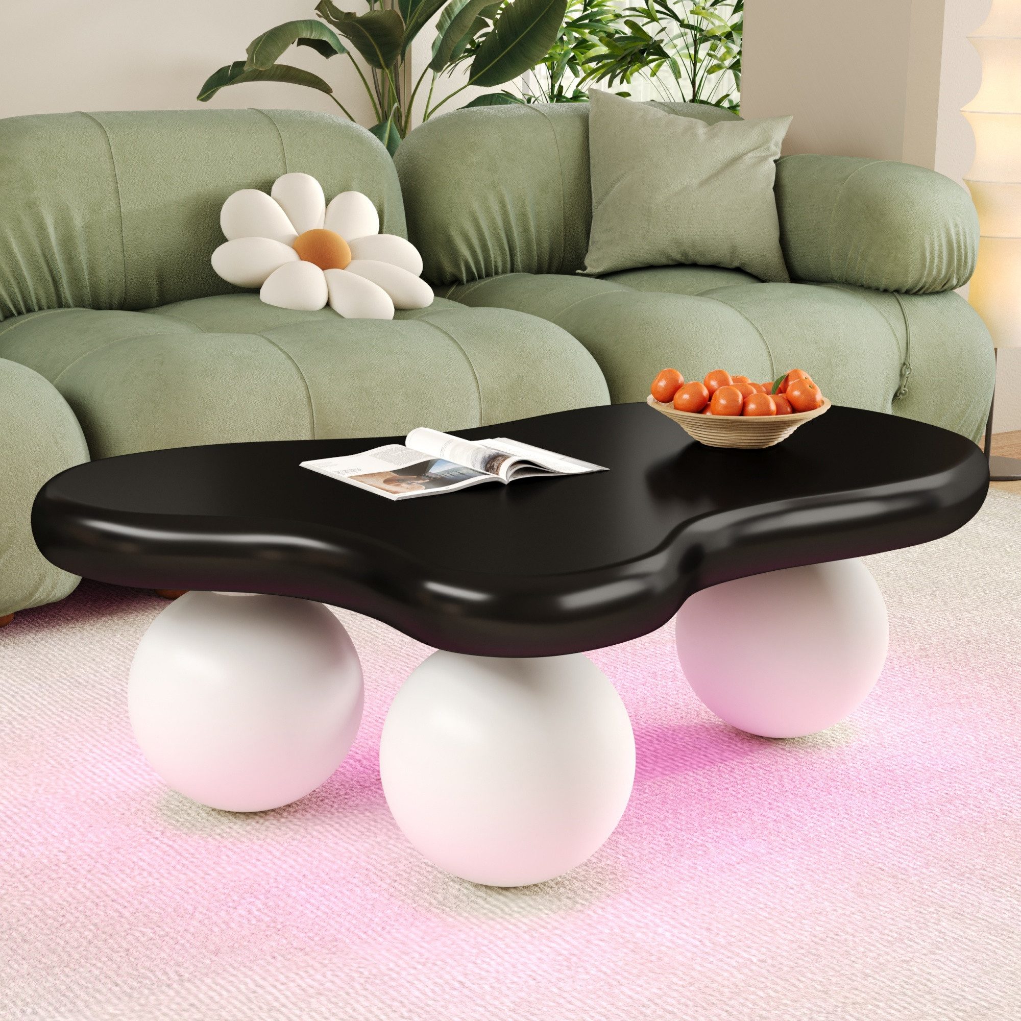 Merax Couchtisch in Wolkenform Sofatisch mit günstig online kaufen