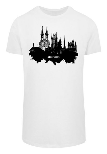 F4NT4STIC T-Shirt Cities Collection - Munich skyline Print günstig online kaufen