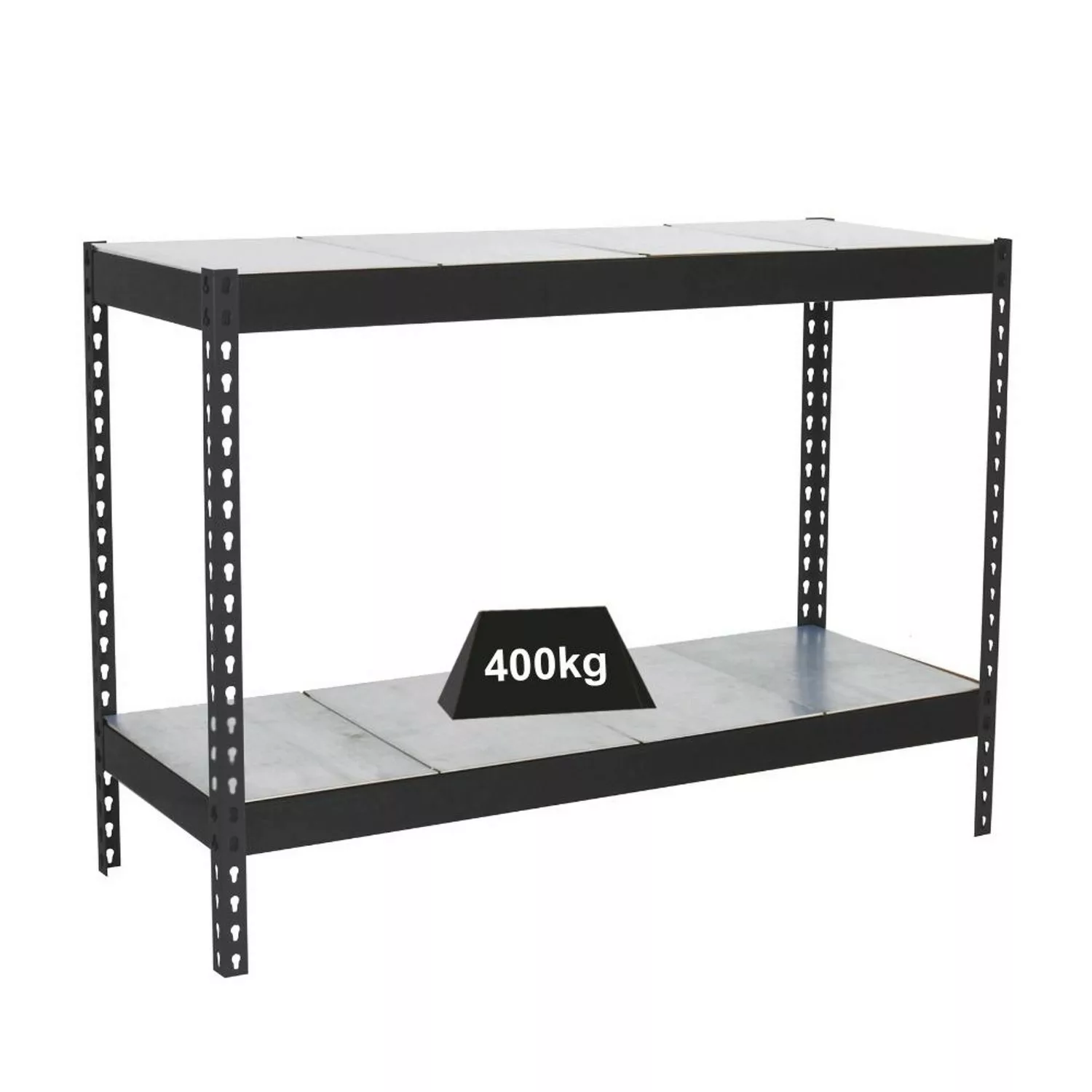 PROREGAL Schwerlastregal Mini Metal Yeti Two HxBxT 90 x 150 x 45 cm Fachlas günstig online kaufen