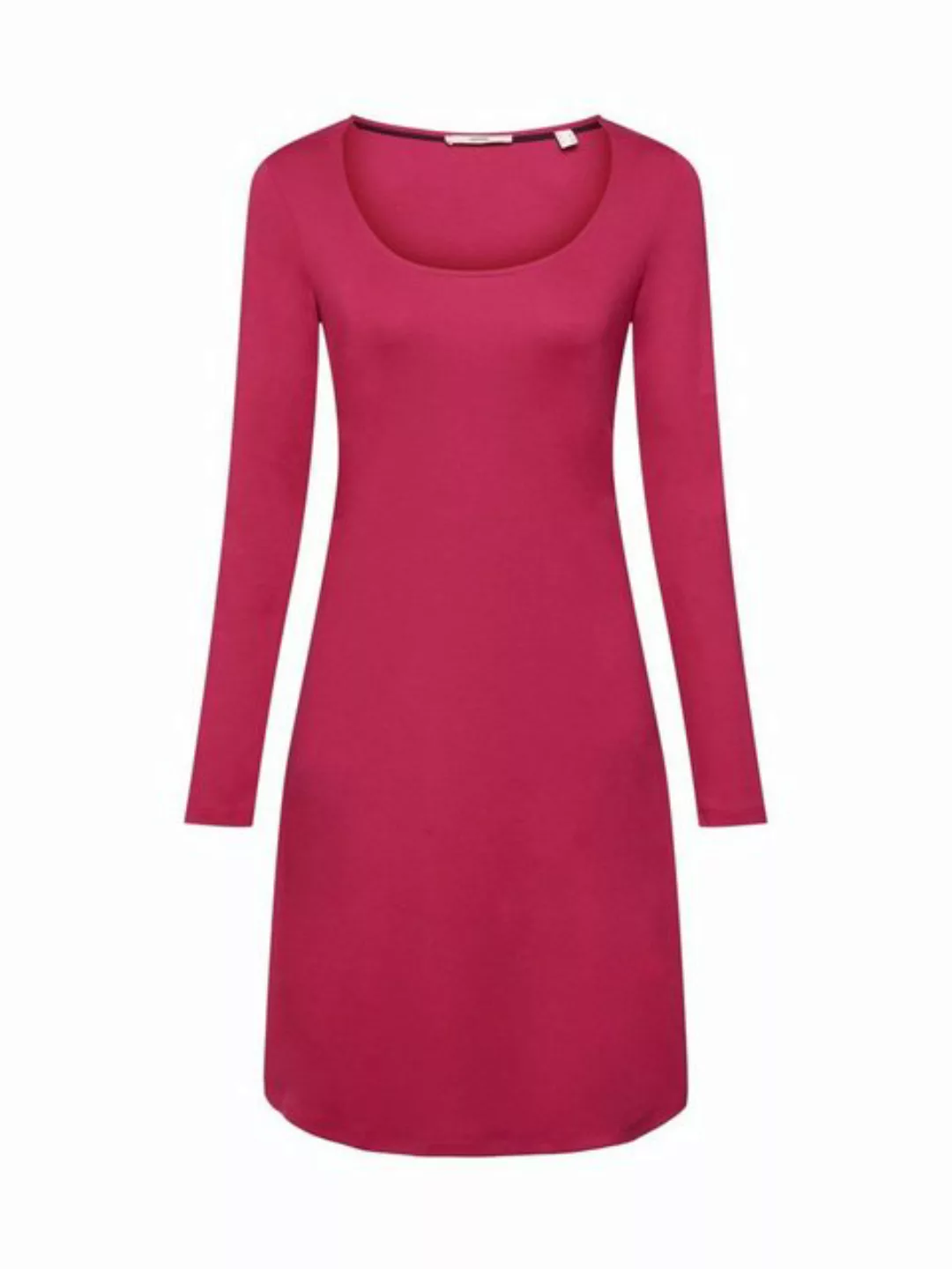 Esprit Minikleid Jersey-Minikleid mit U-förmigem Ausschnitt günstig online kaufen
