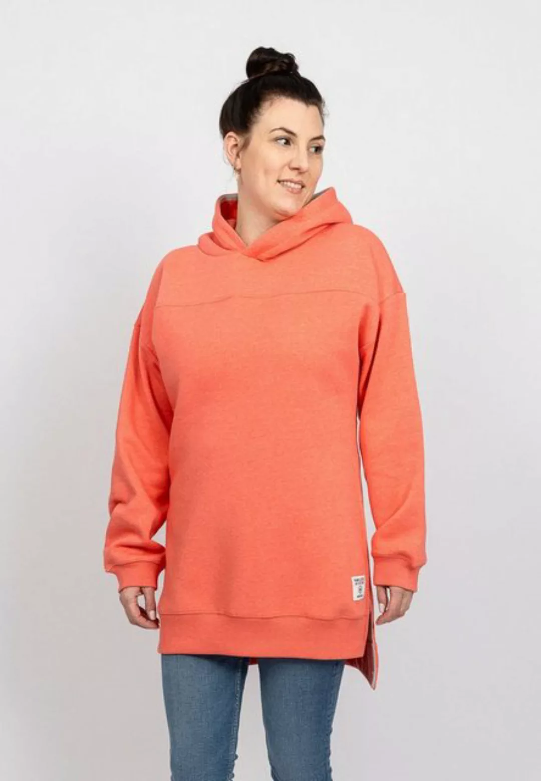 salzhaut Hoodie KESTÓÓNJE Damen Gerade günstig online kaufen