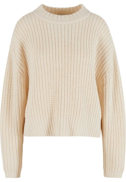 URBAN CLASSICS Rundhalspullover Urban Classics Ladies Wide Basic Oversized günstig online kaufen