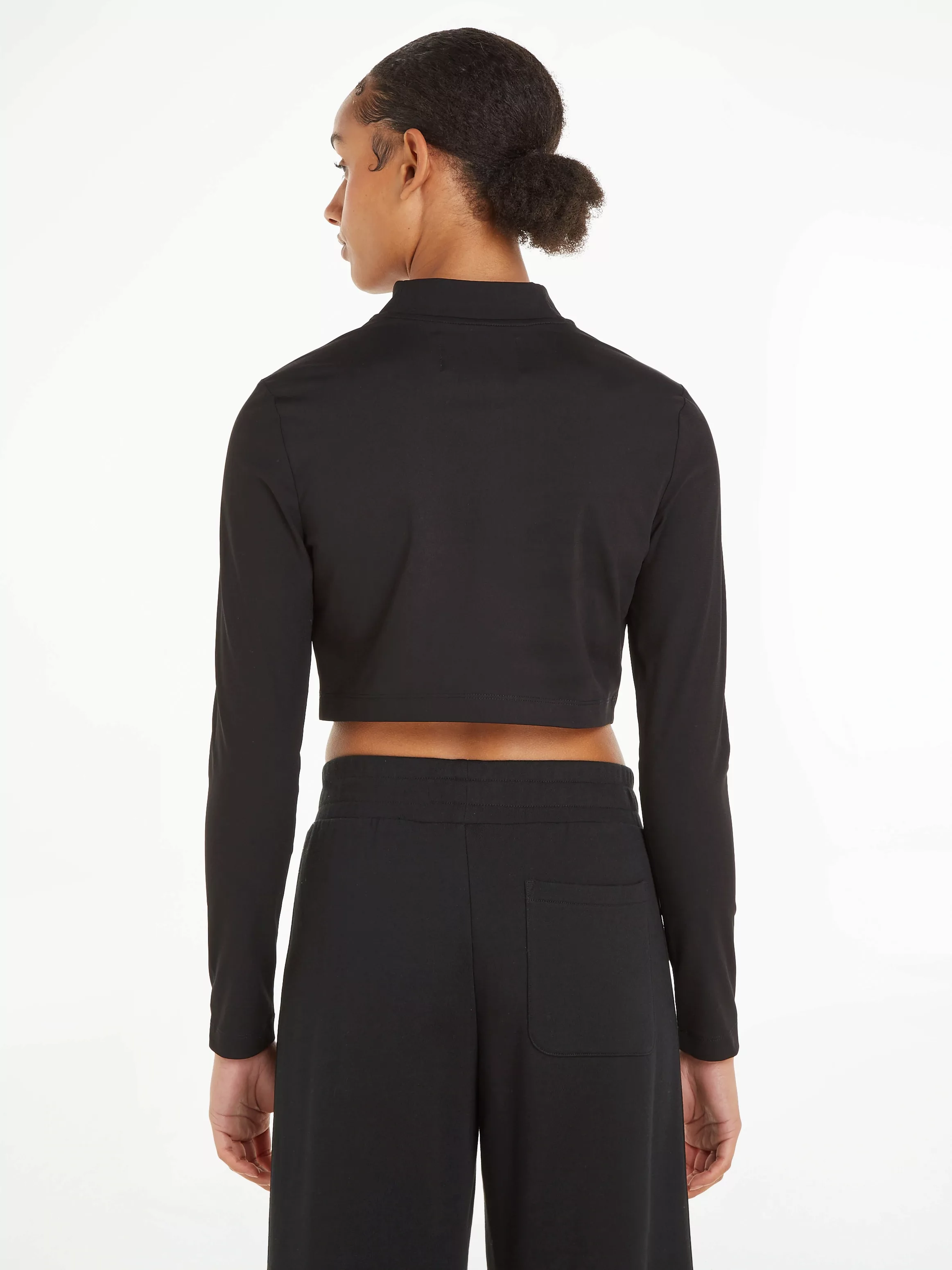 Calvin Klein Jeans Langarmshirt TECHNICAL KNIT MOCK NECK günstig online kaufen