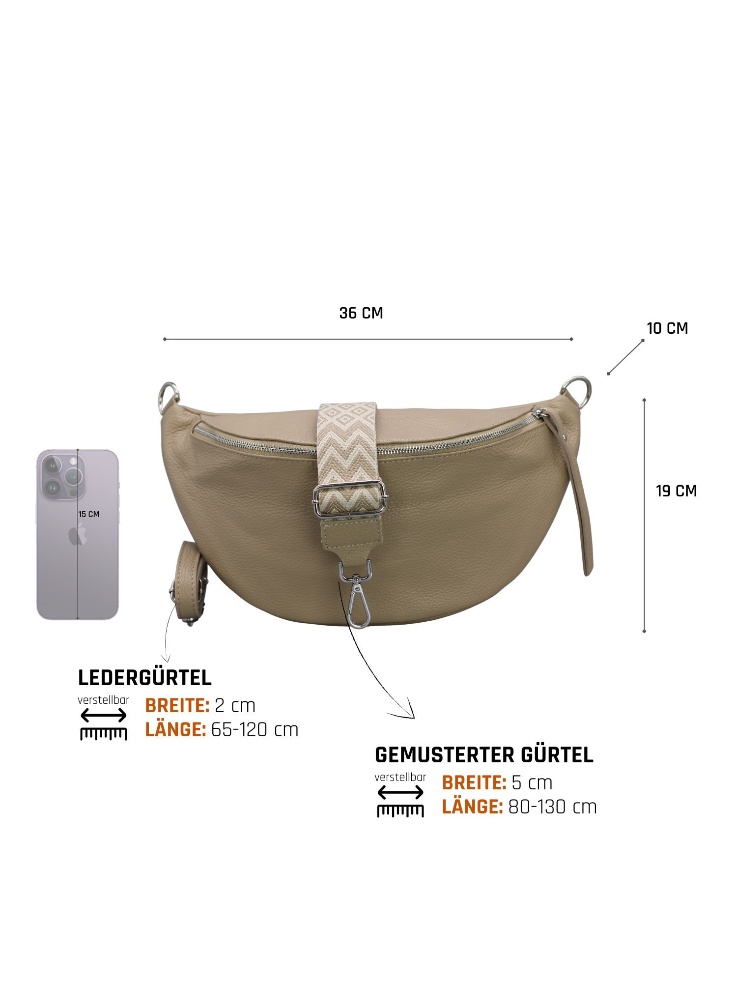 Adel Bags Schultertasche EMMA XL Umhängetasche günstig online kaufen