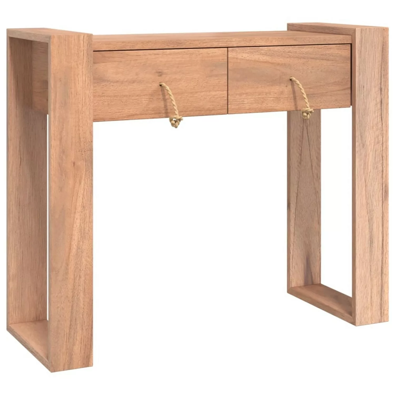 Konsolentisch 90x35x75 Cm Teak Massivholz günstig online kaufen