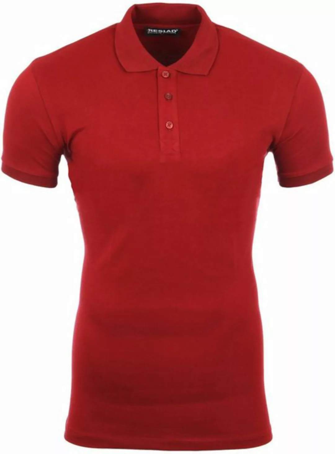 Reslad Poloshirt Reslad Poloshirt Herren Basic Slim Fit Kurzarm Pique Polo- günstig online kaufen