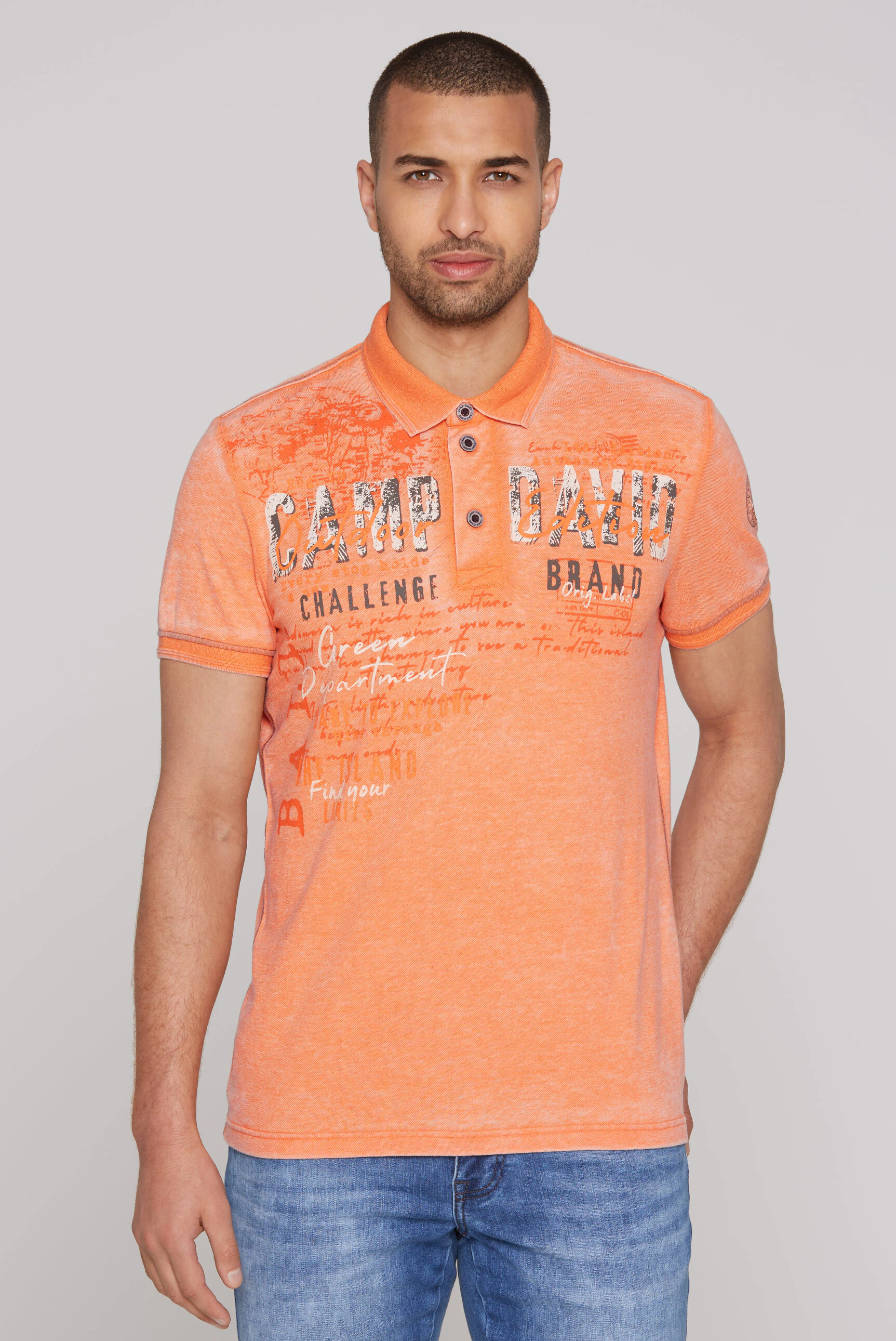 CAMP DAVID Poloshirt, aus Baumwolle günstig online kaufen