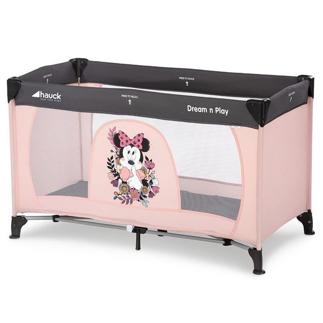 Hauck Baby-Reisebett Dream'n Play - Minnie Sweetheart, Baby Kinder Reisebet günstig online kaufen