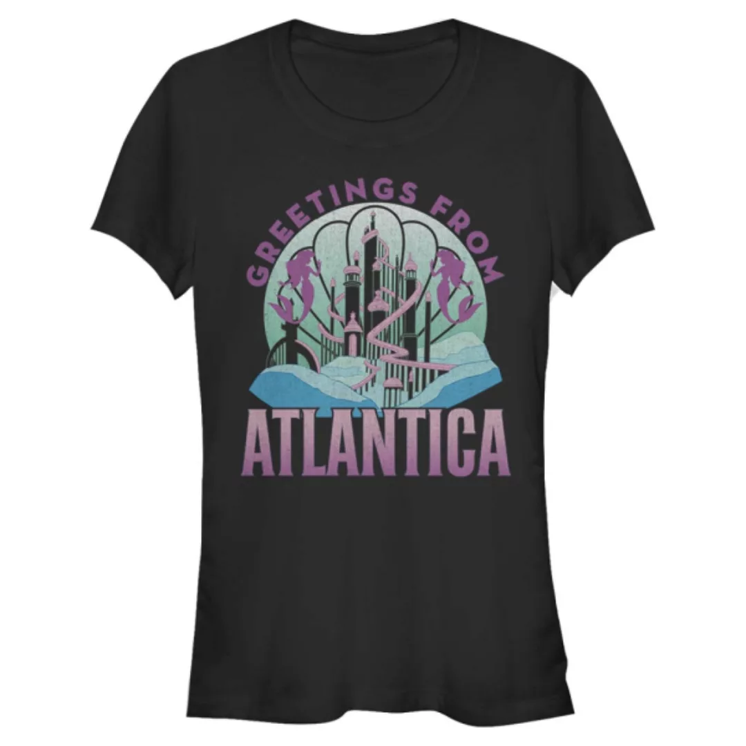 Disney - Arielle die Meerjungfrau - Logo Atlantica - Frauen T-Shirt günstig online kaufen