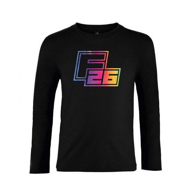 Fantic26 T-Shirt Fantic26 Langarm Shirt Schwarz/Rainbow M günstig online kaufen