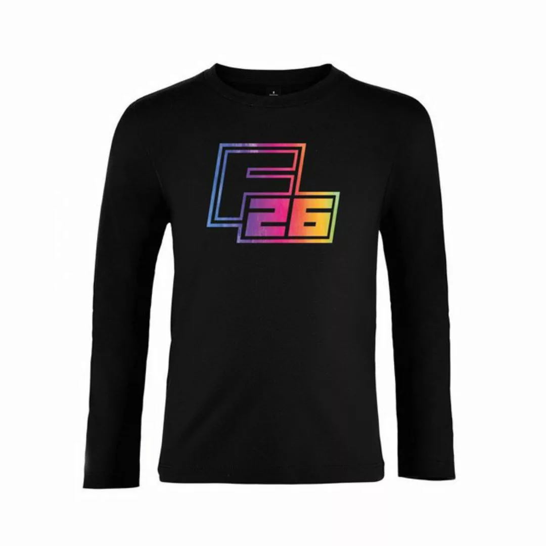 Fantic26 T-Shirt Fantic26 Langarm Shirt Schwarz/Rainbow M günstig online kaufen