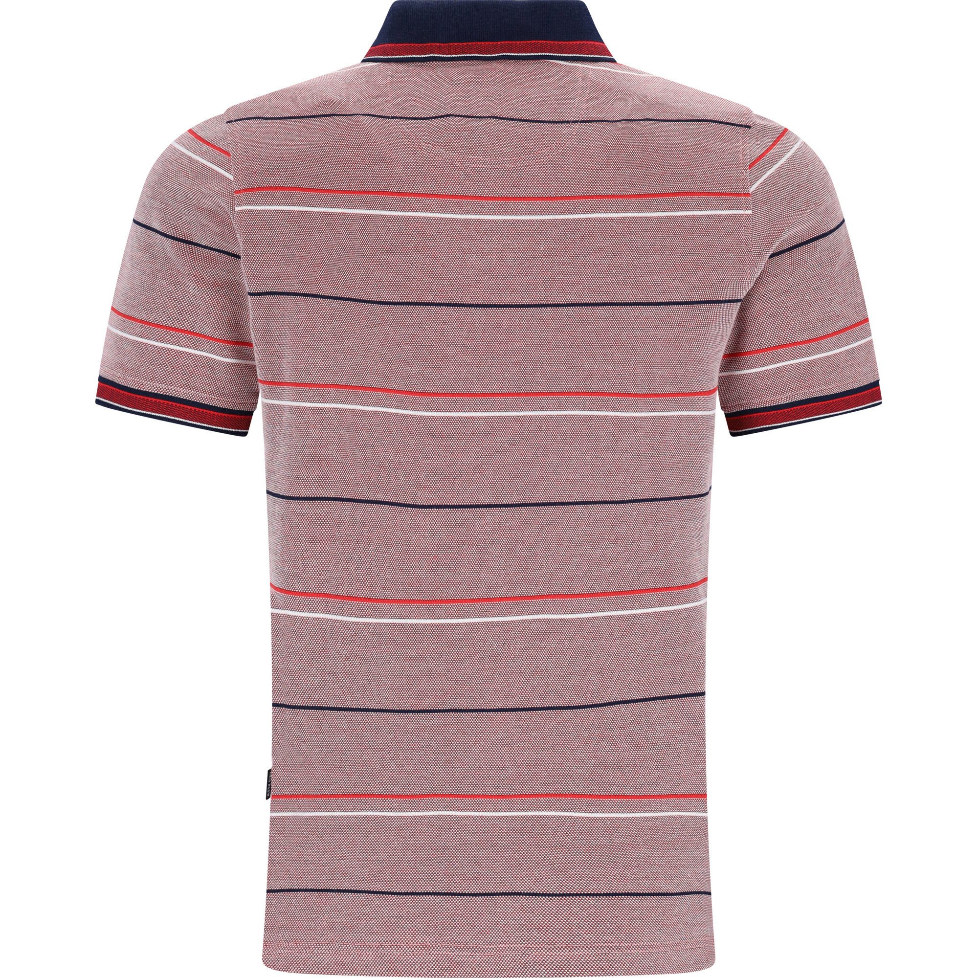 Hajo Sweatshirt Herren-Poloshirt Piqué Streifen günstig online kaufen