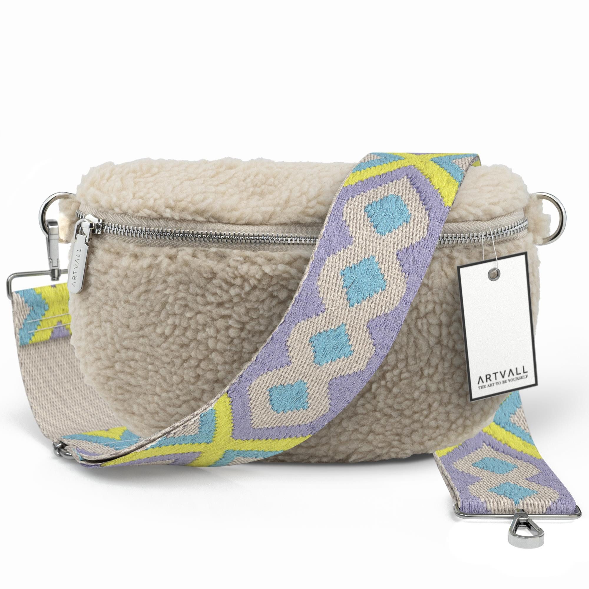 ARTVALL Umhängetasche Teddy Handtasche Brusttasche Schultertasche günstig online kaufen