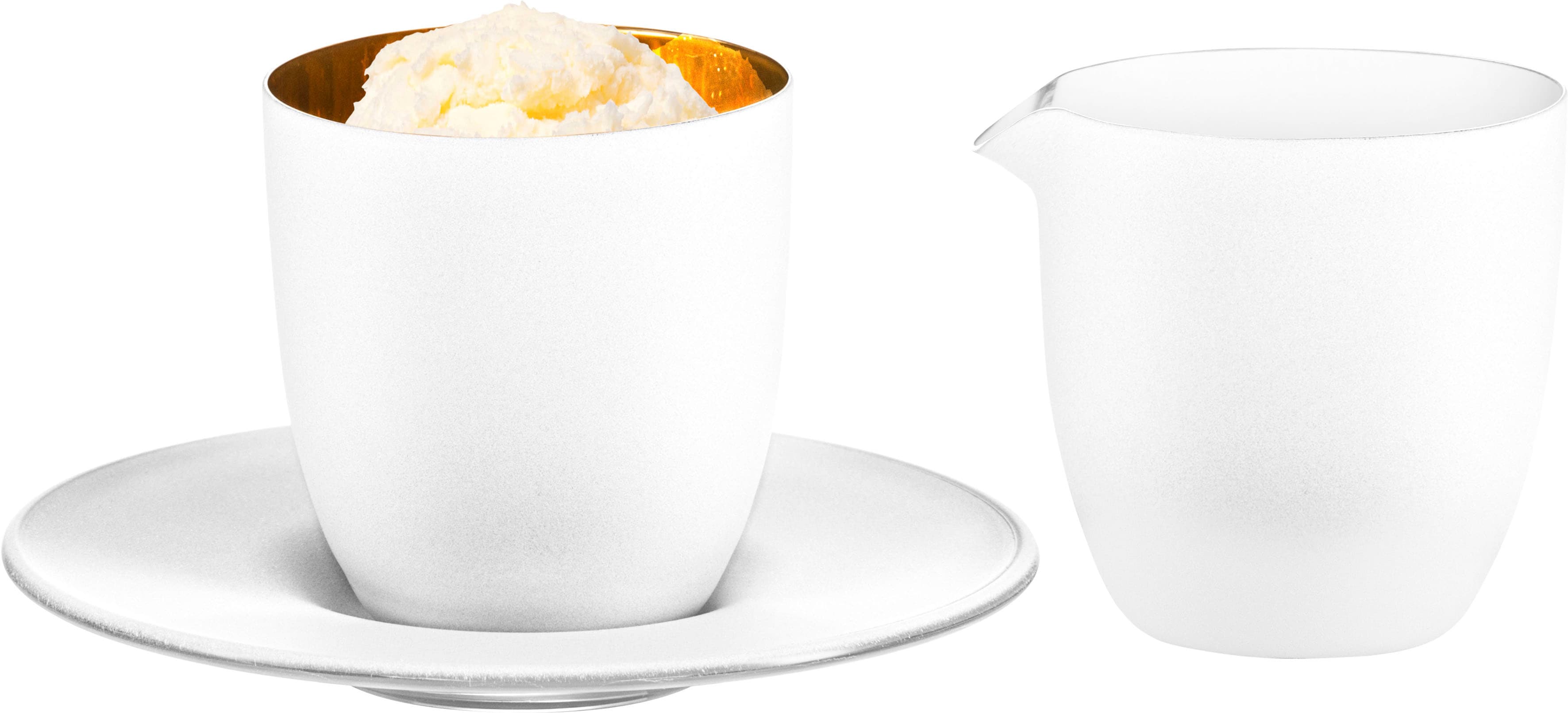 Eisch Germany Espressoglas »COSMO PURE WHITE«, (Set, 3 tlg., Espressoglas, günstig online kaufen