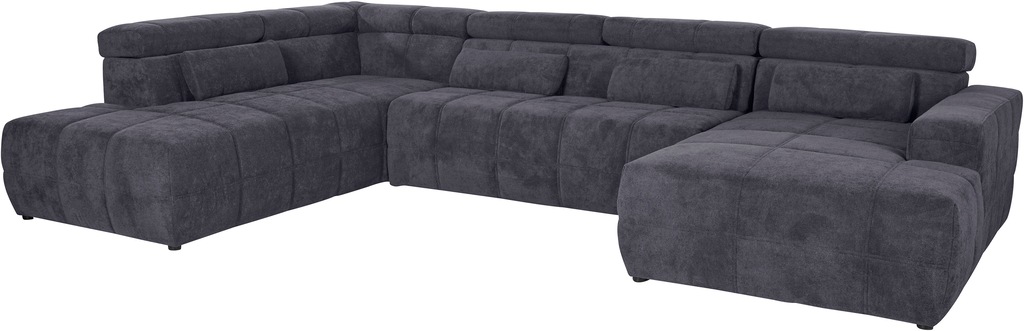 DOMO collection Wohnlandschaft Brandon viele Bezugsarten, incl. Nierenkisse günstig online kaufen
