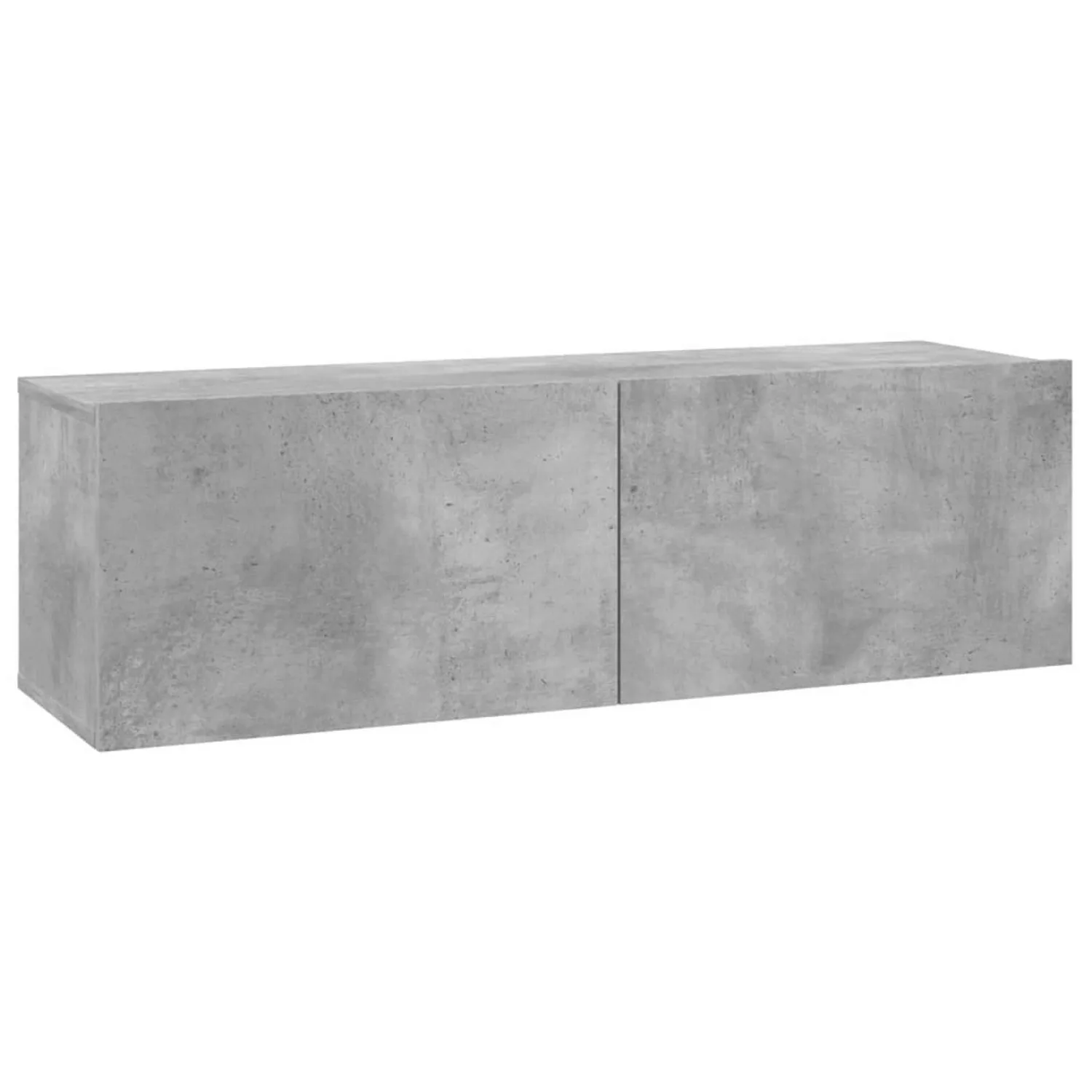 Tv-schrank Betongrau 100 X 30 X 30 Cm Spanplatte günstig online kaufen