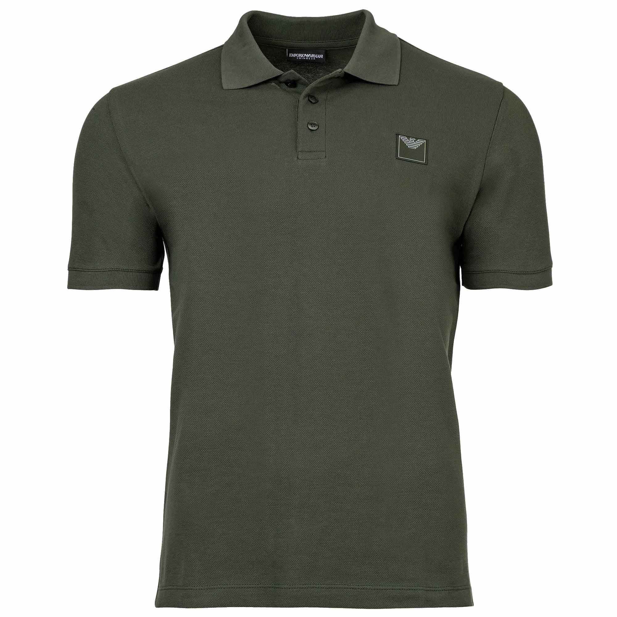 Emporio Armani  T-Shirts & Poloshirts Poloshirt Kurzarmshirt mit Polokragen günstig online kaufen