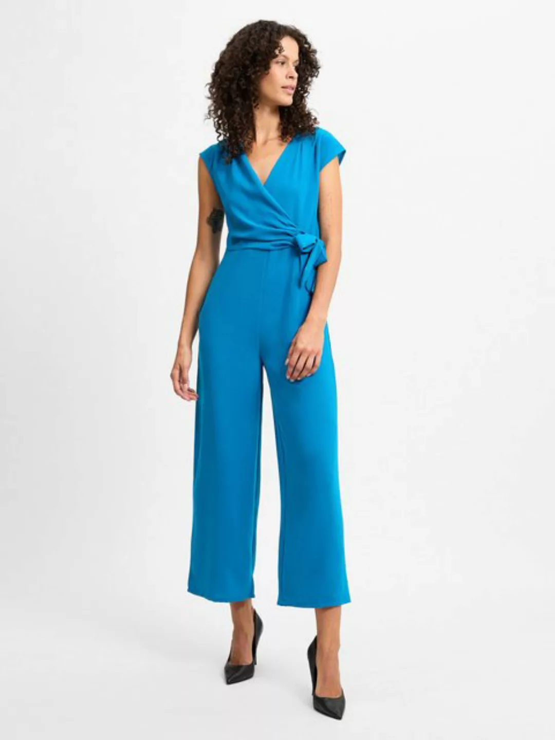 Zero Overall "zero Jumpsuit mit Bindegürtel", (1 tlg.), Wickeldesign günstig online kaufen