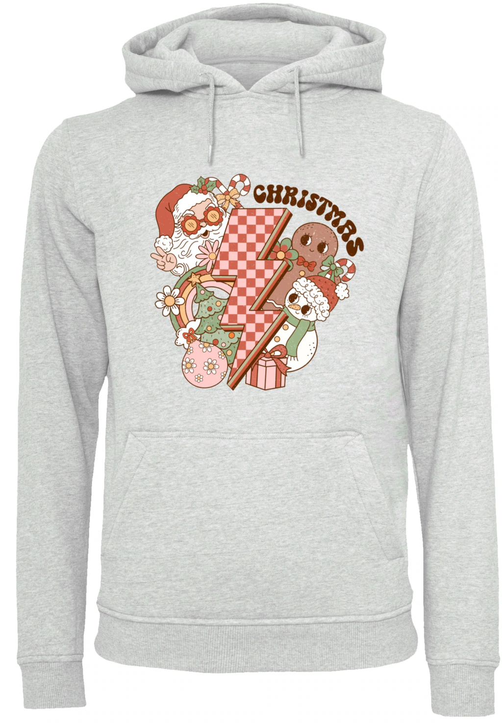 F4NT4STIC Kapuzenpullover "Groovy Christmas Flash Cozy Vibes", Premium Qual günstig online kaufen