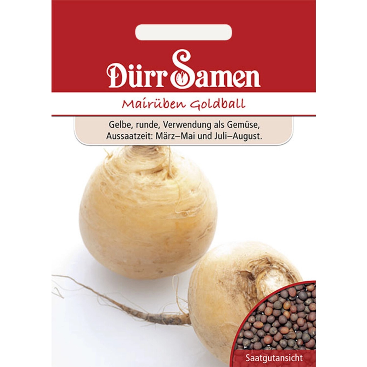 Dürr Samen Mairüben/Butterrüben Goldball Saatgut günstig online kaufen