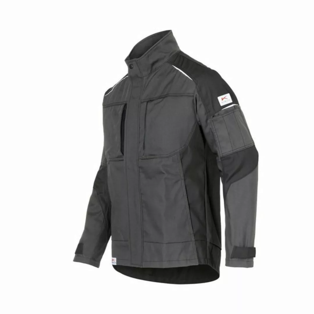 Kübler Pilotenjacke Kübler Activiq cotton+ Jacke anthrazit/schwarz günstig online kaufen