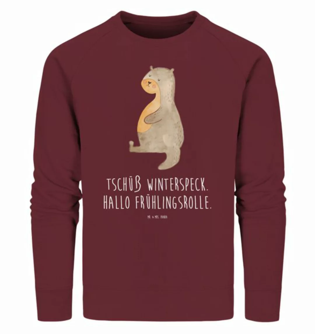 Mr. & Mrs. Panda Longpullover Größe XS Otter Bauch - Burgundy - Geschenk, F günstig online kaufen