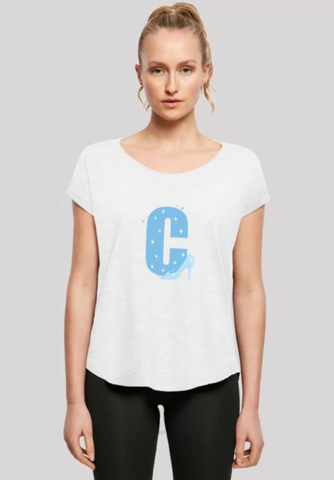 F4NT4STIC T-Shirt Disney Alphabet C Is For Cinderella Aschenputtel Print günstig online kaufen