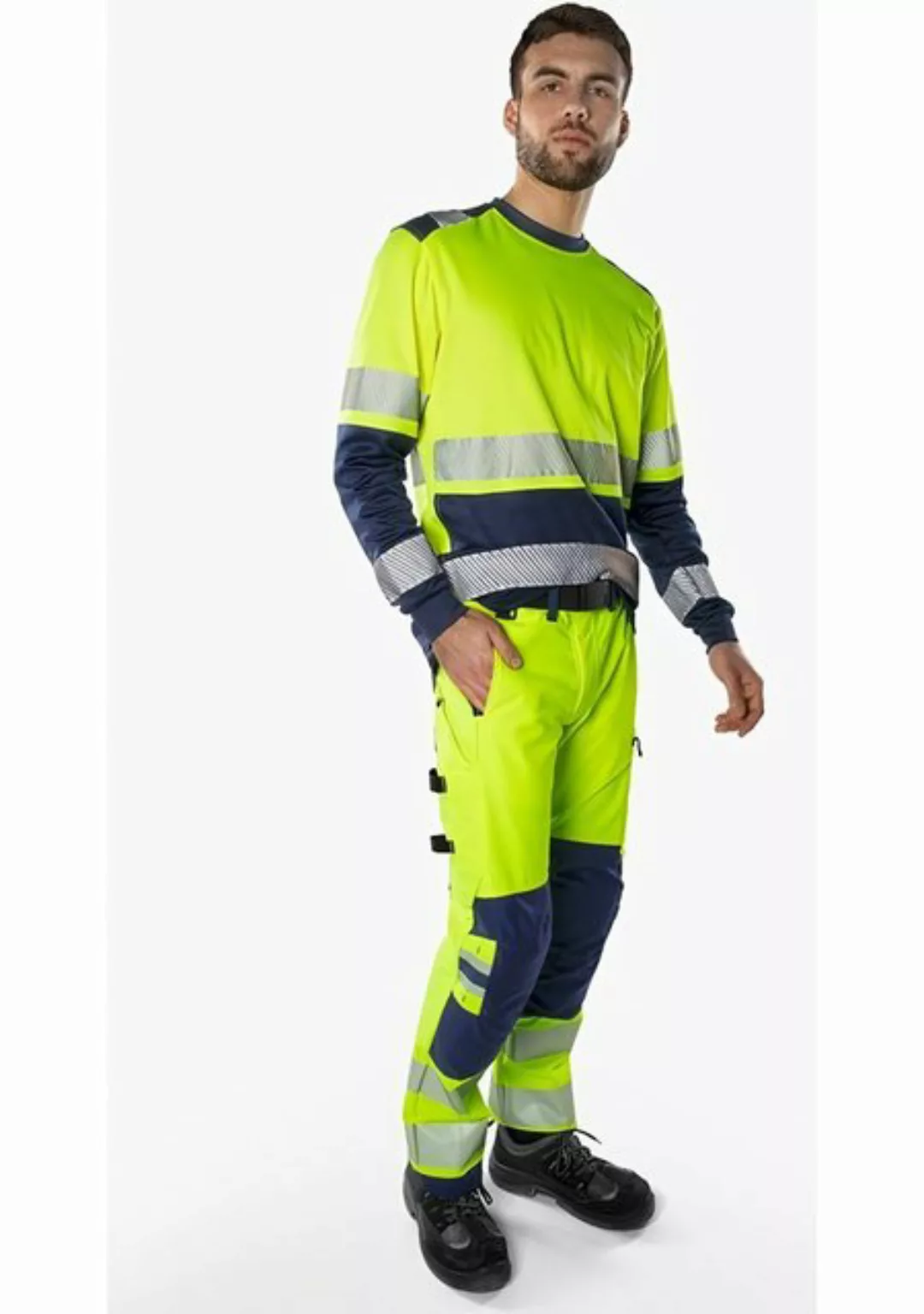 Fristads Warnschutz-Shirt High Vis Jacke Kl. 3 4794 Th günstig online kaufen