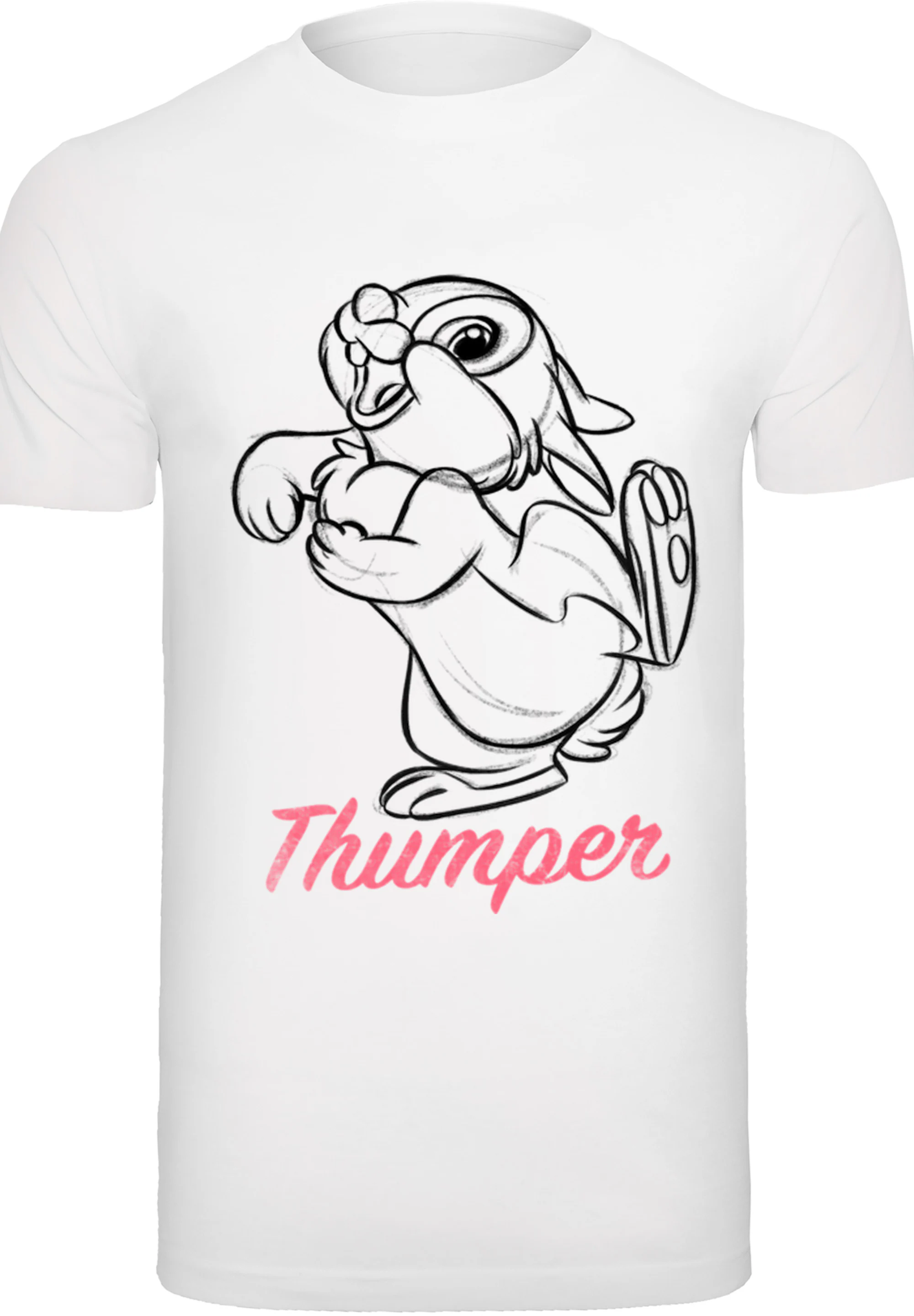 F4NT4STIC T-Shirt "Disney Bambi Klopfer Line Zeichnung", Herren,Premium Mer günstig online kaufen