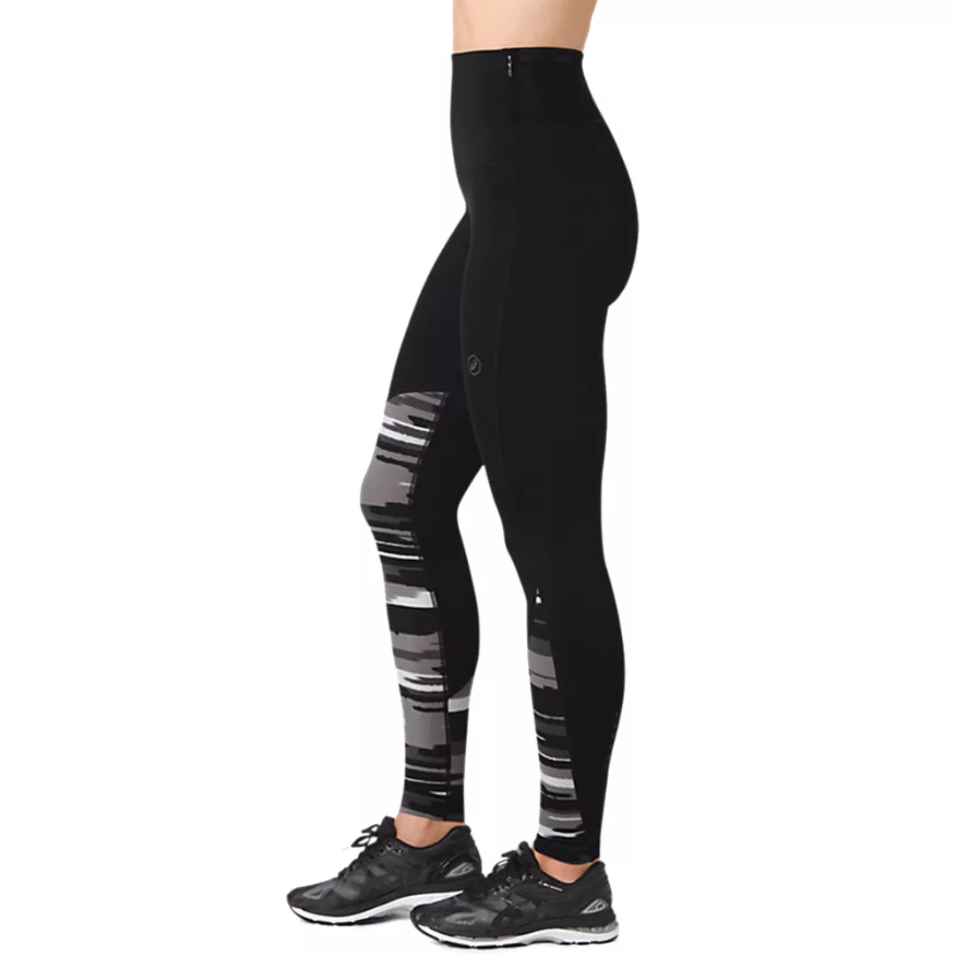 asics fuzeX Highwaist Tight Damen-Laufhose Black/Impulse günstig online kaufen