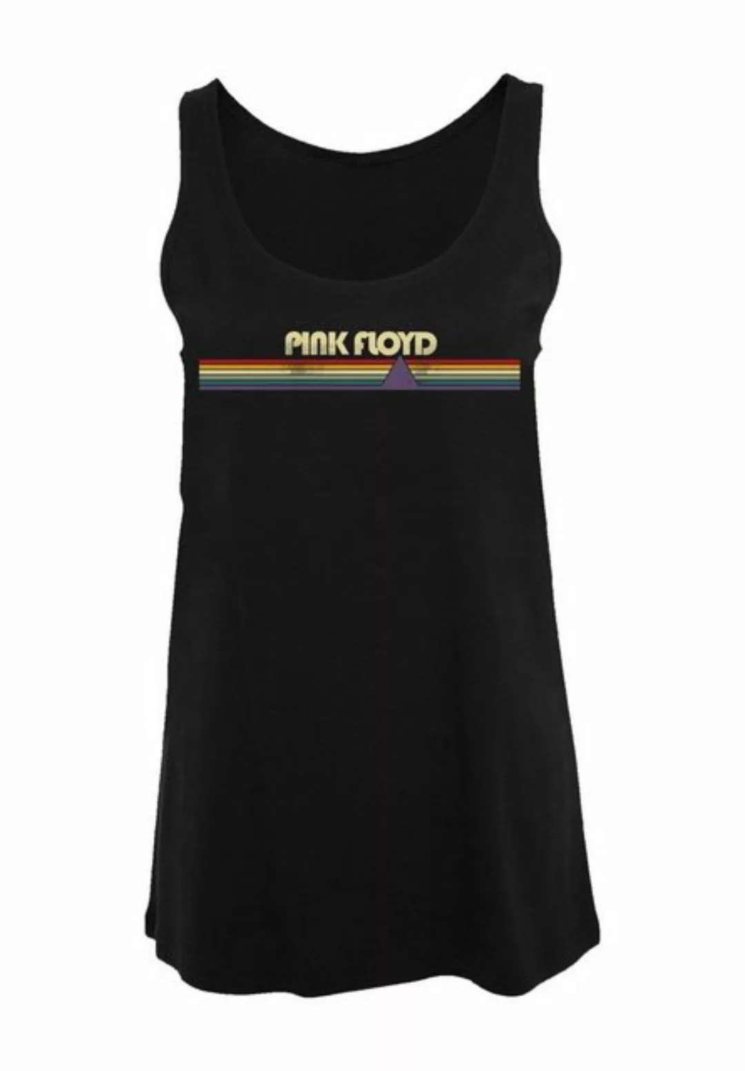 F4NT4STIC T-Shirt Pink Floyd Prism Retro Stripes Print günstig online kaufen